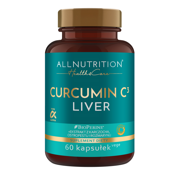 ALL NUTRITION® Health & Care CURCUMIN C3 Liver Support 60 Kapseln