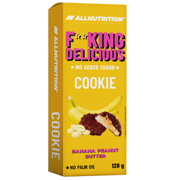 ALL NUTRITION® F**KING DELICIOUS COOKIE 128g Banana Peanut Butter