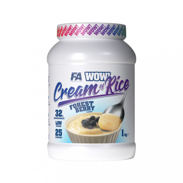 FA® WOW! Cream of Rice 1kg Forest Berry