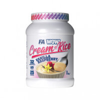 FA® WOW! Cream of Rice 1kg Vanilla - Raspberry