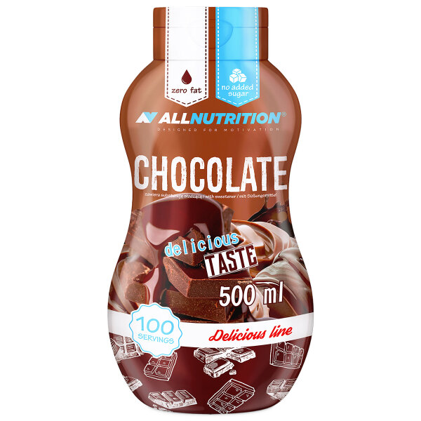 ALL NUTRTION® SAUCE ZERO SUGAR 500ml Chocolate