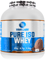 YAVA LABS® Pure ISO Whey 2kg Chocolate Ice Cream