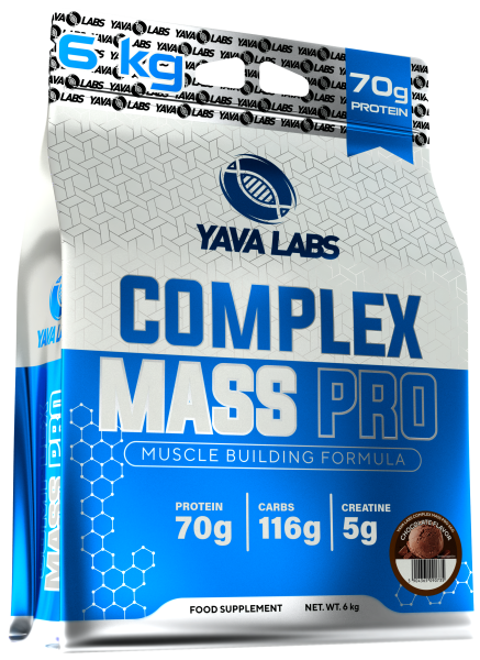 YAVA LABS Complex Mass Pro 6kg Chocolate Ice Cream