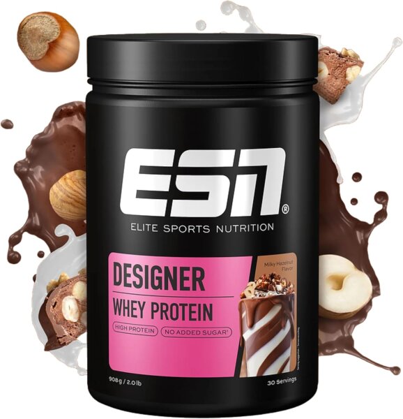 ESN® Designer Whey Protein 908g Milky Hazelnut