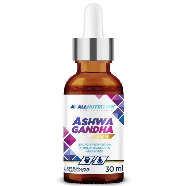 ALL NUTRITION® ASHWAGANDHA Tropfen 30ml (MHD 19.08.2026)