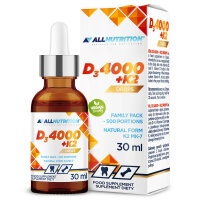 ALL NUTRITION® VITAMIN D3 4000 + K2 Tropfen 30ml
