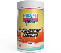 MIAMI VIBES® PURE L-CARNITINE 1100mg 100 Tablets