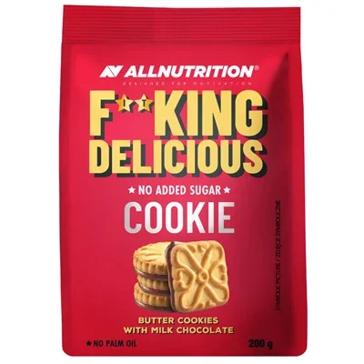 ALL NUTRTION® F**KING DELICIOUS Butter Cookie 200g Milk Chocolate