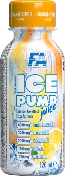 FA ICE Pump Shot 12x120ml Orange - Citrus