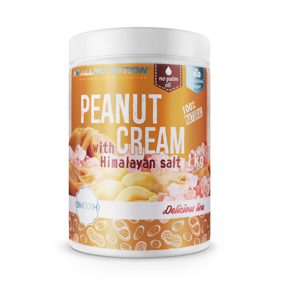 ALL NUTRITION Peanut Cream 1000g + Himalayan Salt